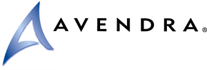 Logo of Avendra featuring a stylized blue letter "A" followed by the word "AVENDRA" in black uppercase letters.