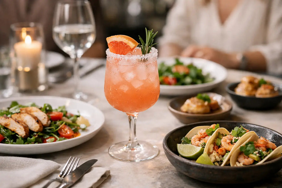 How to Pair Mocktails With Food Well