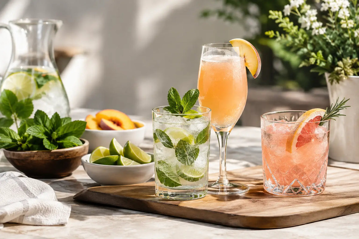 How to Build a Zero Proof Drink Station at Home