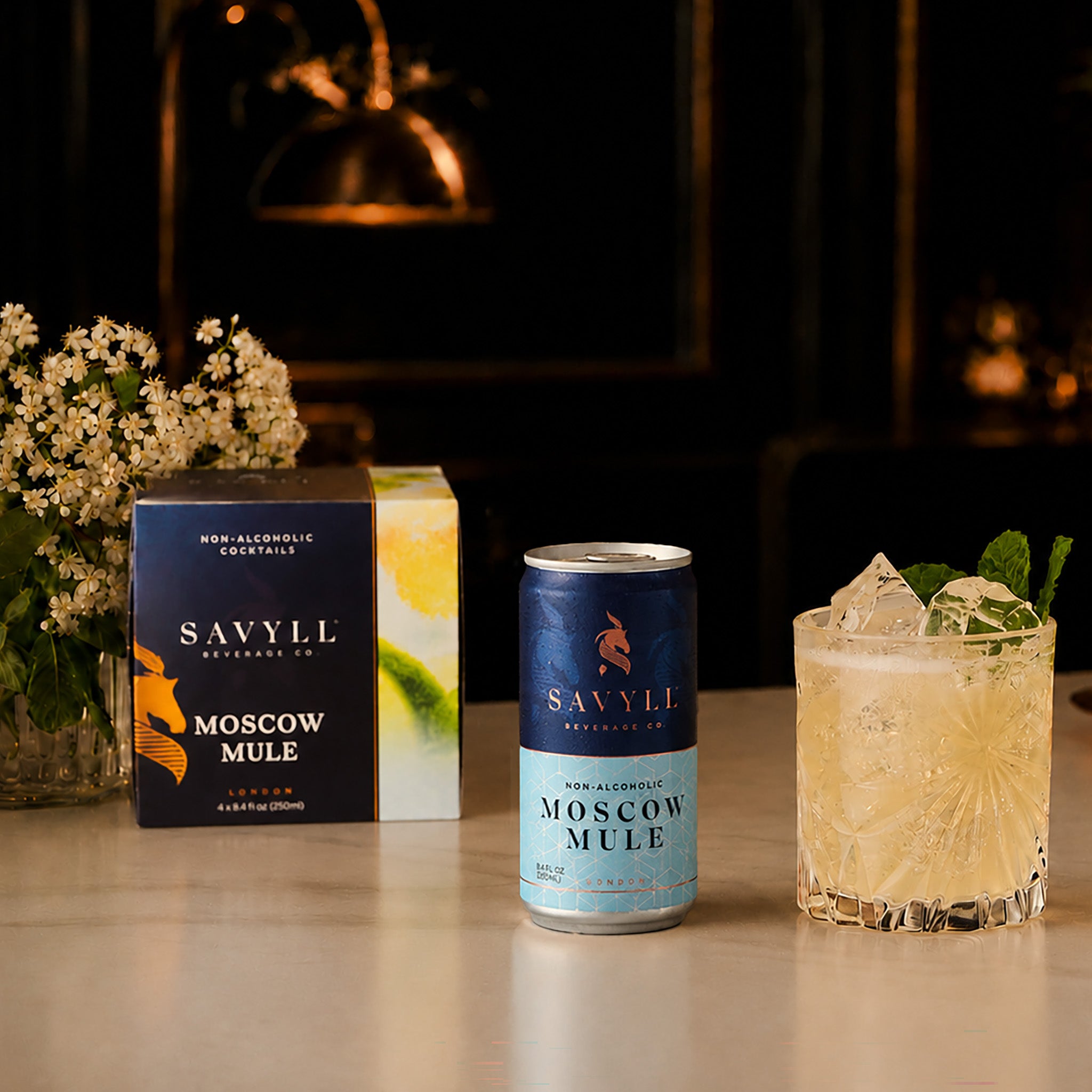 Non-Alcoholic Moscow Mule | Savyll Beverage Company