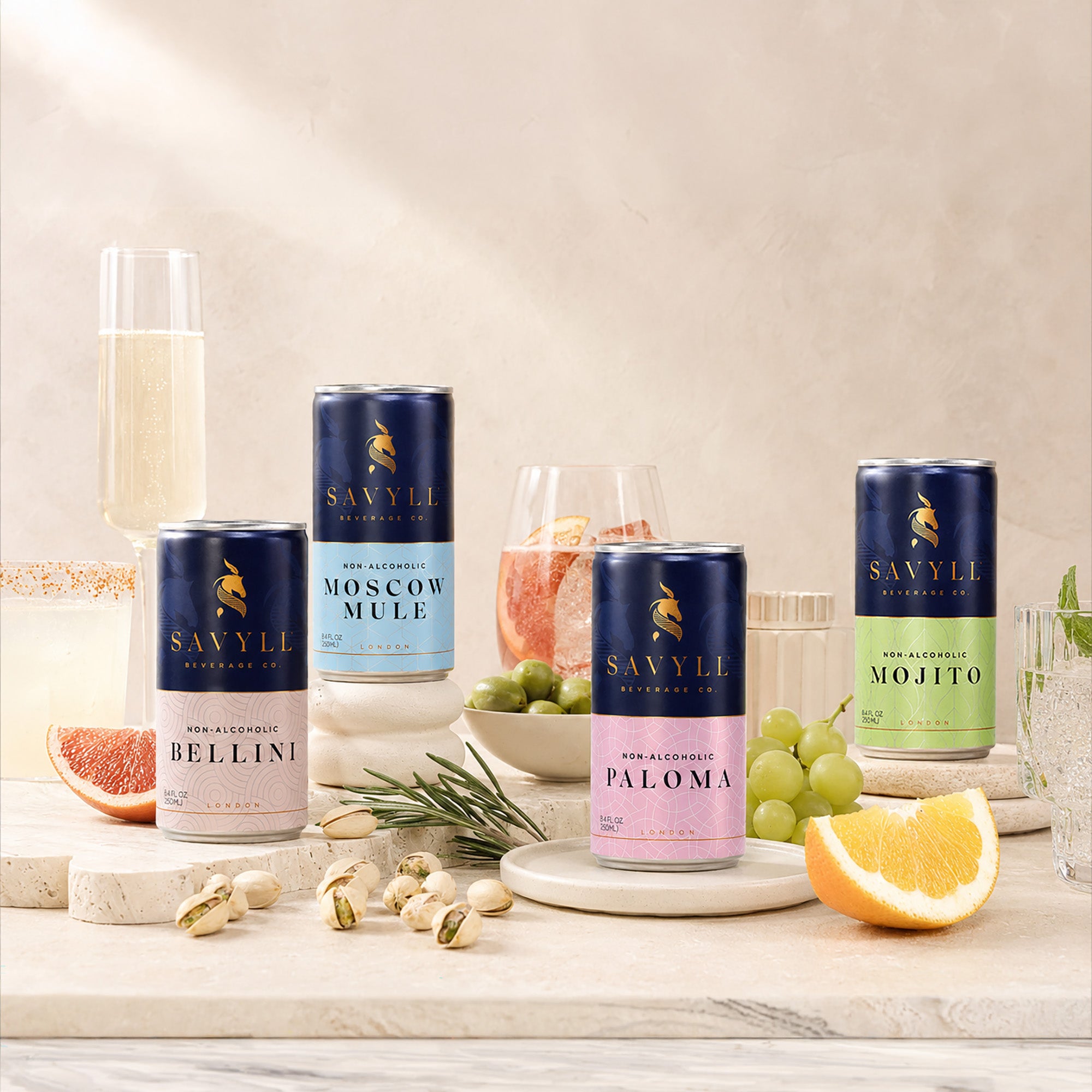 Non-Alcoholic Cocktails | Savyll Beverage Company